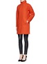 Front View - Click To Enlarge - J.CREW - Stadium-cloth cocoon coat