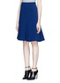 Front View - Click To Enlarge - THAKOON - Pleat flare skirt