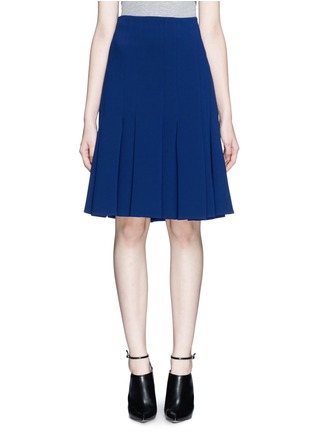 Main View - Click To Enlarge - THAKOON - Pleat flare skirt