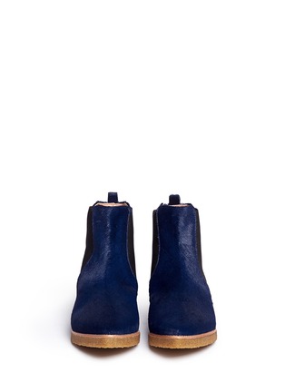 Figure View - Click To Enlarge - FABIO RUSCONI - Pony hair Chelsea boots