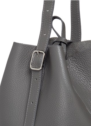  - CREATURES OF COMFORT - 'Apple' small leather shoulder bag