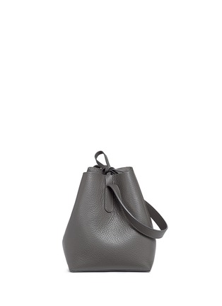 Main View - Click To Enlarge - CREATURES OF COMFORT - 'Apple' small leather shoulder bag