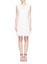 Main View - Click To Enlarge - TORY BURCH - Merida antique floral guipure sleeveless V-neck dress