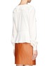 Back View - Click To Enlarge - TORY BURCH - Isabel guipure lace long-sleeve top