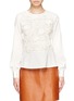 Main View - Click To Enlarge - TORY BURCH - Isabel guipure lace long-sleeve top
