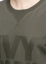 Detail View - Click To Enlarge - IVY PARK - Logo print peached cotton sweatshirt