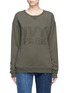 Main View - Click To Enlarge - IVY PARK - Logo print peached cotton sweatshirt