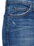 Detail View - Click To Enlarge - CURRENT/ELLIOTT - 'The Stiletto' skinny fit distressed jeans