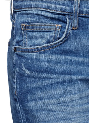 Detail View - Click To Enlarge - CURRENT/ELLIOTT - 'The Fling' relaxed fit distressed jeans
