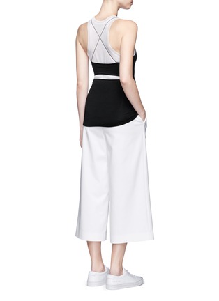 Figure View - Click To Enlarge - T BY ALEXANDER WANG - Cutout back modal jersey cami top