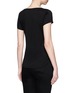 Back View - Click To Enlarge - T BY ALEXANDER WANG - Scoop neck T-shirt