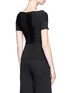 Back View - Click To Enlarge - T BY ALEXANDER WANG - Crossover front jersey top