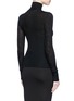 Back View - Click To Enlarge - T BY ALEXANDER WANG - Turtleneck rib knit sweater