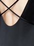 Detail View - Click To Enlarge - T BY ALEXANDER WANG - Crossover strap jersey maxi dress