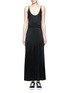 Main View - Click To Enlarge - T BY ALEXANDER WANG - Crossover strap jersey maxi dress