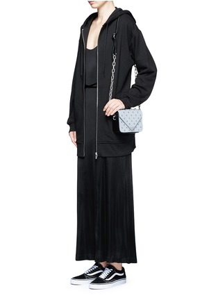 Figure View - Click To Enlarge - T BY ALEXANDER WANG - Crossover strap jersey maxi dress