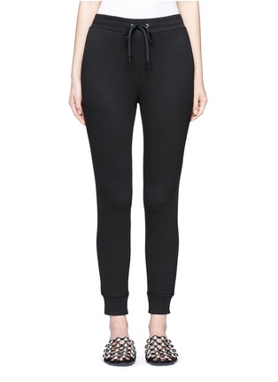 Main View - Click To Enlarge - T BY ALEXANDER WANG - Elastic cuff French terry sweatpants