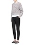 Figure View - Click To Enlarge - T BY ALEXANDER WANG - Elastic cuff French terry sweatpants