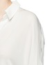 Detail View - Click To Enlarge - VINCE - Shirred back yoke georgette blouse