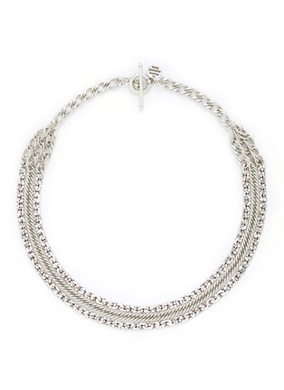 Main View - Click To Enlarge - PHILIPPE AUDIBERT - 'Oliver' tiered mix chain necklace