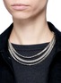 Figure View - Click To Enlarge - PHILIPPE AUDIBERT - 'Oliver' tiered mix chain necklace