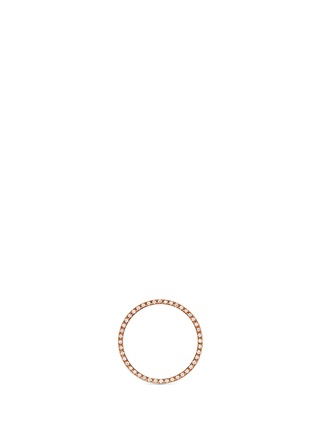 Figure View - Click To Enlarge - REPOSSI - 'Berbère' diamond 18k rose gold ring