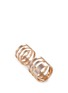 Main View - Click To Enlarge - REPOSSI - 'Berbère Module' 18k rose gold six row linked ring