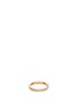 Main View - Click To Enlarge - REPOSSI - 'Berbère Monotype' diamond pavé 18k rose gold ring