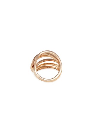 Figure View - Click To Enlarge - REPOSSI - 'La Ligne C' 18k rose gold ring