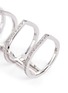 Detail View - Click To Enlarge - REPOSSI - 'Antifer' diamond 18k white gold four row linked ring