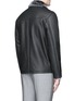 Back View - Click To Enlarge - ISAIA - Shearling blouson jacket