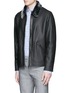 Front View - Click To Enlarge - ISAIA - Shearling blouson jacket