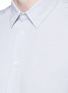 Detail View - Click To Enlarge - BARENA - 'Coppi' cotton pindot dobby shirt