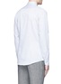 Back View - Click To Enlarge - BARENA - 'Coppi' cotton pindot dobby shirt