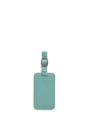 Main View - Click To Enlarge - BYND ARTISAN - Single window leather luggage tag