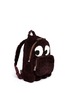 Figure View - Click To Enlarge - ANYA HINDMARCH - 'Ghost' mini shearling backpack