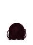 Back View - Click To Enlarge - ANYA HINDMARCH - 'Ghost' shearling crossbody bag