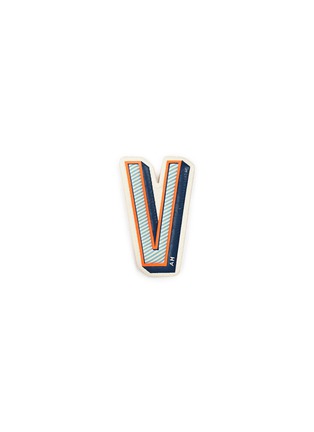 Main View - Click To Enlarge - ANYA HINDMARCH - x Chaos Fashion 'V' alphabet leather sticker