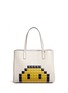 Main View - Click To Enlarge - ANYA HINDMARCH - 'Pixel Smiley Shopper Ebury' leather tote