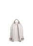 Back View - Click To Enlarge - ANYA HINDMARCH - 'All Over Sticker' mini embossed leather backpack
