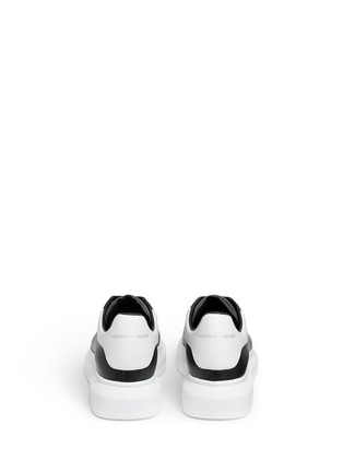 Back View - Click To Enlarge - ALEXANDER MCQUEEN - 'Larry' leather sneakers