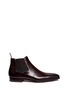 Main View - Click To Enlarge - MAGNANNI - Burnished leather Chelsea boots