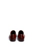 Back View - Click To Enlarge - MAGNANNI - Artesano sole side lace-up leather Oxfords