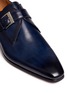 Detail View - Click To Enlarge - MAGNANNI - Brushstroke finish leather monk strap shoes