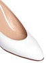 Detail View - Click To Enlarge - MANSUR GAVRIEL - Leather pump slippers