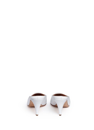 Back View - Click To Enlarge - MANSUR GAVRIEL - Leather pump slippers