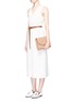 Figure View - Click To Enlarge - MANSUR GAVRIEL - Patent leather flat clutch