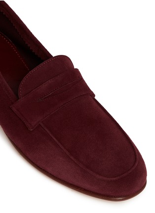Detail View - Click To Enlarge - MANSUR GAVRIEL - Suede loafers