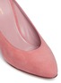 Detail View - Click To Enlarge - MANSUR GAVRIEL - Suede pump slippers