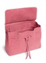 Detail View - Click To Enlarge - MANSUR GAVRIEL - 'Mini Lady' suede flap bag